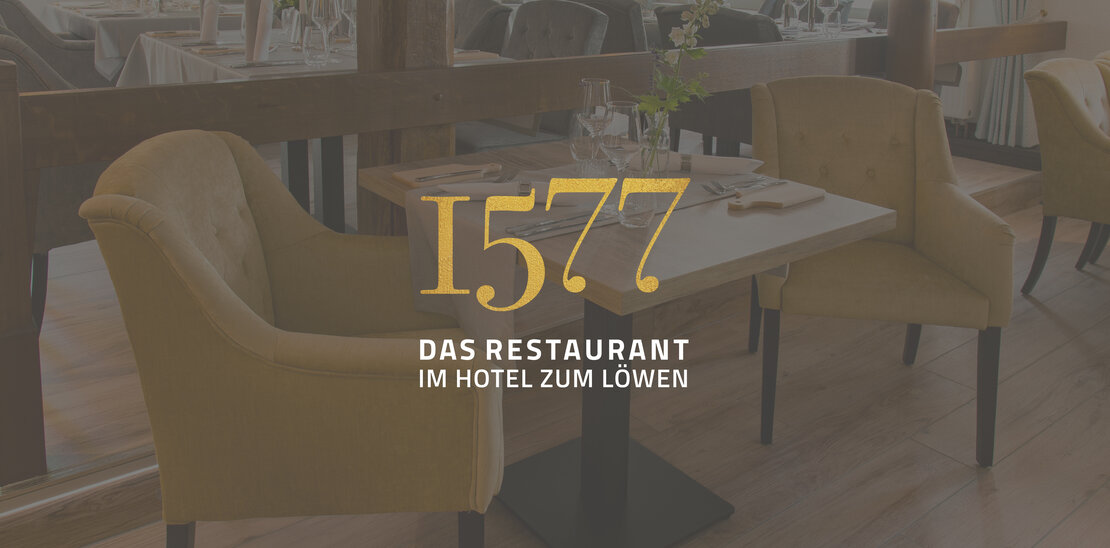 1577 Das Restaurant im Hotel zum L&ouml;wen